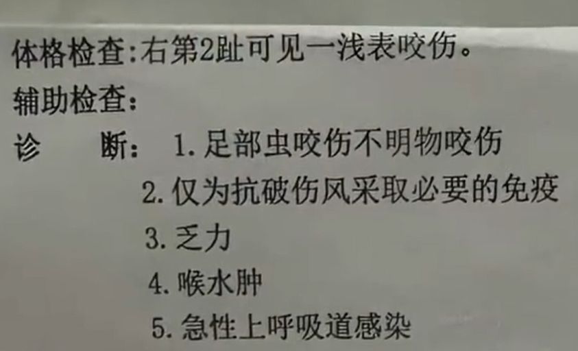 病历单